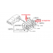 Uszczelka szyby przesuwnej zewnętrzna lewa